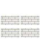 Стеновая панель самоклеящаяся TAKE IT EASY «Кирпич», 300×600 мм, цвет белый, 10 шт. - Фото 8