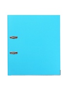 УЦЕНКА Пaпкa-регистратор А4 75 мм Calligrata голубая, мет.уголок, карман, собран - Фото 4