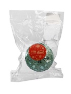 Ёлочный шар новогодний d=8 см «Карнавал» звёзды, бирюзовый 10870289