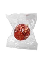 Ёлочный шар новогодний d=8 см «Карнавал» люкс, красный 10870295