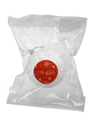 Ёлочный шар новогодний d=8 см «Карнавал» мерцание, белый 10870297