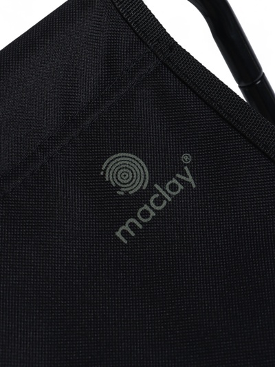 Стул туристический maclay, 25×23×27 см, до 80 кг, складной, разборный, чёрный