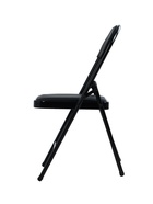 Стул складной «Клик Мебель», экокожа, цвет чёрный 10892971
