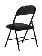 Стул складной «Клик Мебель», экокожа, цвет чёрный 10892971