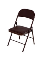 Стул складной «Клик Мебель», экокожа, цвет коричневый 10892973