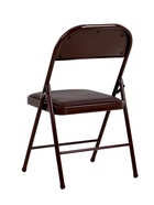 Стул складной «Клик Мебель», экокожа, цвет коричневый 10892973