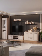 Шкаф – пенал «Калипсо», 566×350×2100 мм, цвет меланж 10916993 Шкаф – пенал «Калипсо», 566×350×2100 мм, цвет меланж 10916993