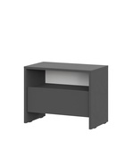 Тумба прикроватная «Камелия», 501×294×388 мм, цвет графит - Фото 2