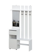 Прихожая «Токио», 1001×348×1999 мм, цвет белый - Фото 1