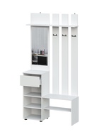 Прихожая «Токио», 1001×348×1999 мм, цвет белый - Фото 2