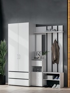 Прихожая «Токио», 1001×348×1999 мм, цвет белый - Фото 3