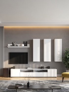 Тумба под ТВ «Токио», 2001×346×355 мм, цвет белый - фото 52334200