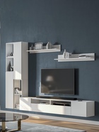 Тумба под ТВ «Токио», 2001×346×355 мм, цвет белый - фото 52334201