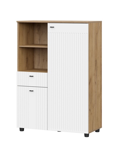 Шкаф – тумба «Милан», 901×416×1286 мм, цвет белый