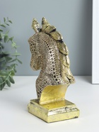Фигурка полистоун «Бюст. Голова коня», 14×7×20 см - фото 6821560