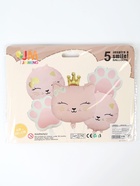 Воздушные шары «Кошечка с короной», набор 5 шт. - Фото 2