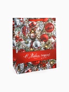 Пакет новогодний ламинированный подарочный «С новым годом», XL 40×49×19 см 10864579