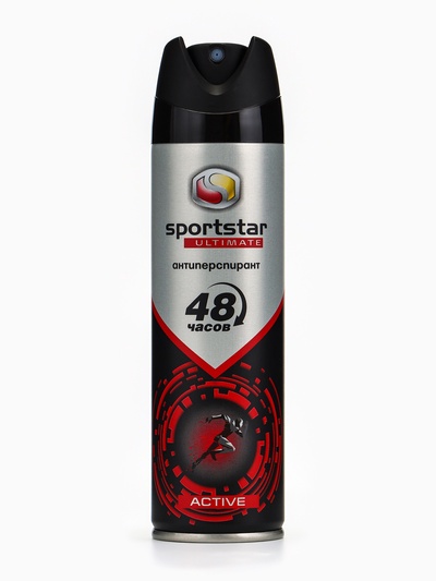 Дезодорант-антиперспирант мужской SPORT STAR Active, 150 мл