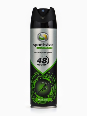 Дезодорант мужской SPORT STAR Pulse, 150 мл