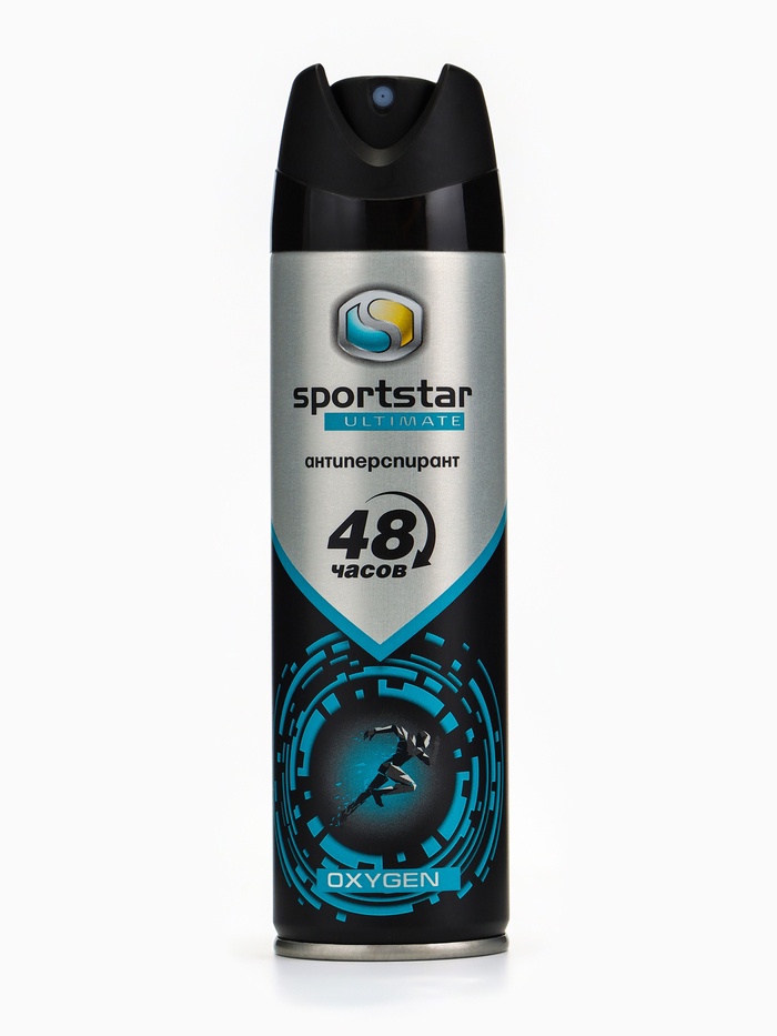 Дезодорант-антиперспирант мужской SPORT STAR Oxygen, 150 мл - Фото 1