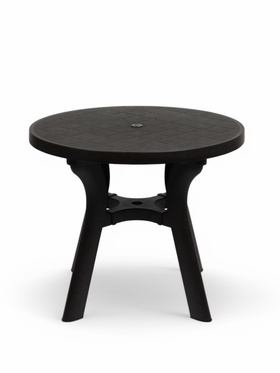 УЦЕНКА Стол круглый «Атлант», 90×90×76.5 см, коричневый