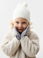 Перчатки детские MINAKU, однослойные, 14 см, серые - Фото 1