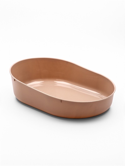 УЦЕНКА Лоток для кошек «Космо» 51.9×37.8×21.3 см, коричневый