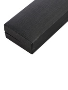 УЦЕНКА Ручка подарочная шариковая в кожзам футляре поворотная Директор корпус черный с серебром 5922 - Фото 5