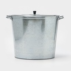 УЦЕНКА Бак для белья 32 л, оцинкованный, без решетки - Фото 2