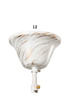 УЦЕНКА Люстра «Фредерика» 5×40 Вт E14 белый+золото 58×58×65 см BayerLux 10924766