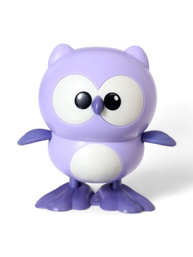 Игрушка заводная «Сова», фиолетовая