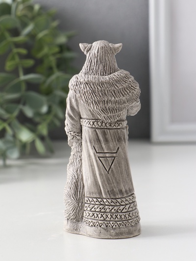 Фигурка славянский бог «Велес», 11×5×4 см, серая