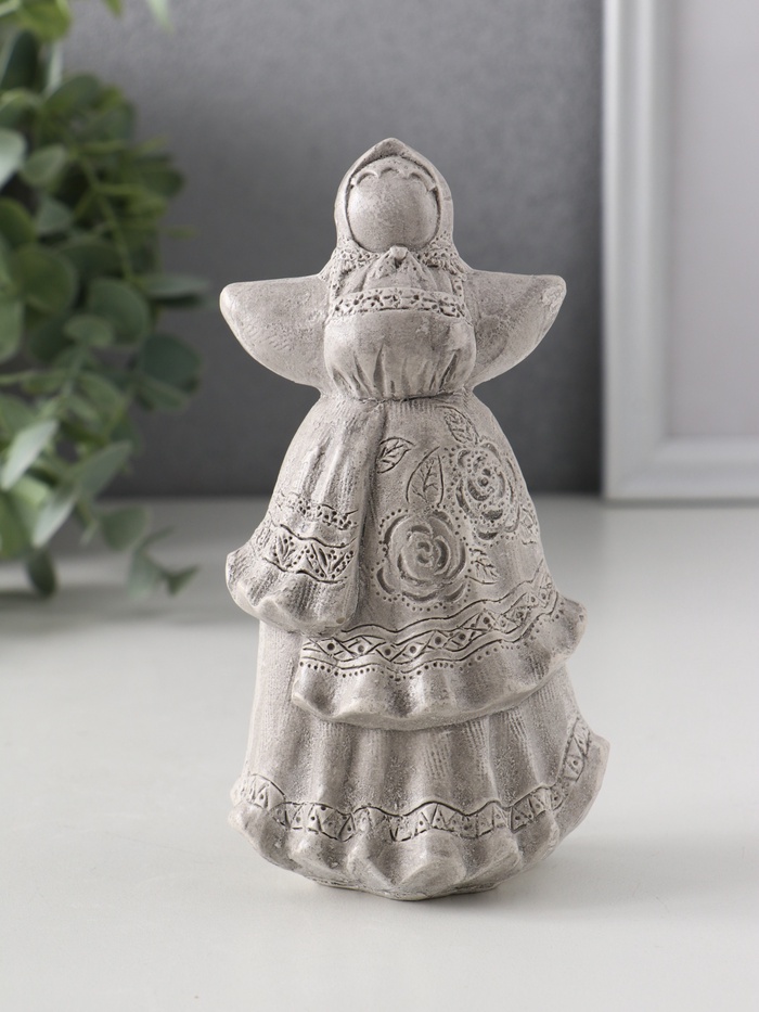 Фигурка «Берегиня», 14×7.5×5 см, серая