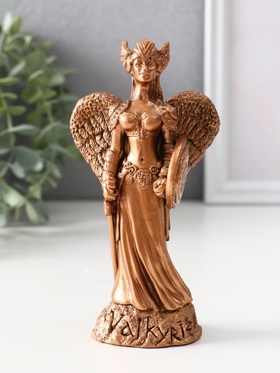 Фигура Бог сканди «Валькирия», 14×7.5×6 см, бронза