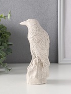 Фигурка гипс «Ворон на камне», 15.5×5.5×10 см, серая - Фото 5