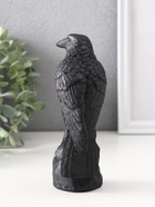 Фигурка гипс «Ворон на камне», 15.5×5.5×10 см, чёрная - Фото 4