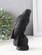 Фигурка гипс «Ворон на камне», 15.5×5.5×10 см, чёрная - Фото 4