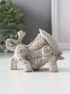 Фигурка гипс «Золотой телец», 10×5×6,,5 см, серая - Фото 3