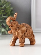 Фигурка гипс «Слон Махараджа», 10×5.5×9.5 см, бронза - фото 52746054