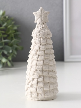 Фигурка гипс «Ёлка денежная», 15×6×6 см, натуральная