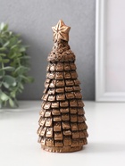 Фигурка ёлка «Ёлка денежная», 15×6×6 см, бронза - Фото 4