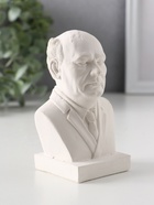 Бюст «Горбачёв», фигурка гипс, 10.5×6.5×5 см, натуральный - фото 809146451