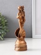 Фигурка гипс «Рождение Венеры», 17×5×5 см, бронза - фото 52746152