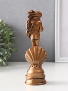 Фигурка гипс «Рождение Венеры», 17×5×5 см, бронза - фото 52746153