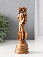 Фигурка гипс «Рождение Венеры», 17×5×5 см, бронза - фото 52746154