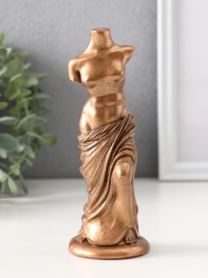 Фигура «Венера Милосская», 15×5.5×6 см, бронза