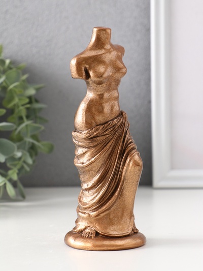 Фигурка гипс «Венера Милосская», 15×5.5×6 см, бронза
