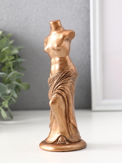 Фигурка гипс «Венера Милосская», 15×5.5×6 см, бронза