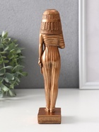 Фигурка гипс «Богиня египетская», 19.5×4×5.5 см, бронза - фото 52746169