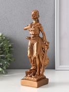 Фигурка гипс «Фемида - богиня правосудия», 23×8×7 см, бронза - фото 52746178